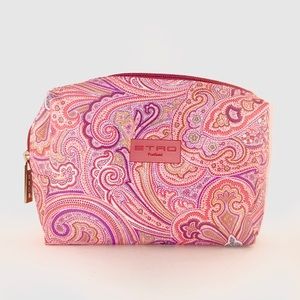 NEW ETRO Pink Paisley Toiletry Kit JAL First Class